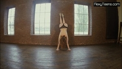 Sexy pale gymnast Rita Thumb